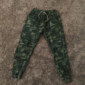 Camo joggers